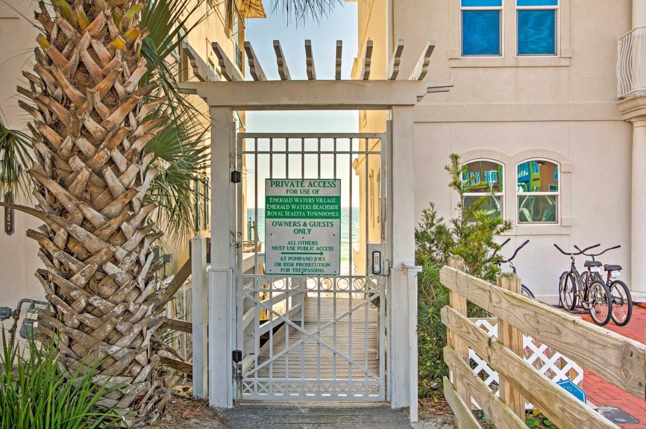 Beautiful Townhome Steps From Miramar Beach! Destin Bagian luar foto